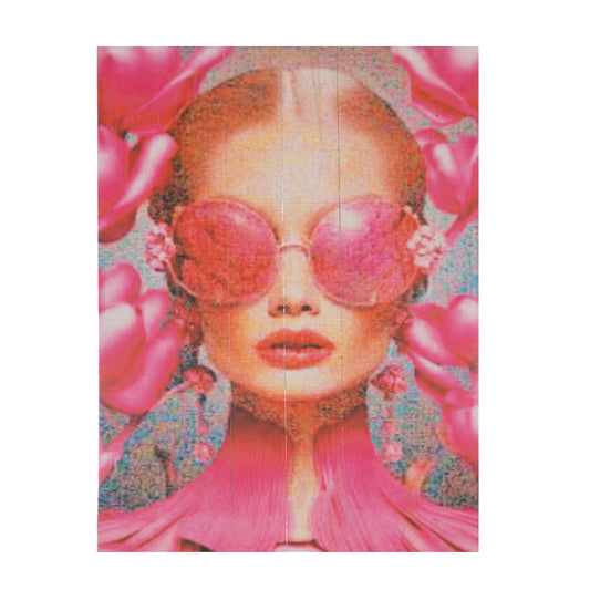 Quadretto "Pink Vision"