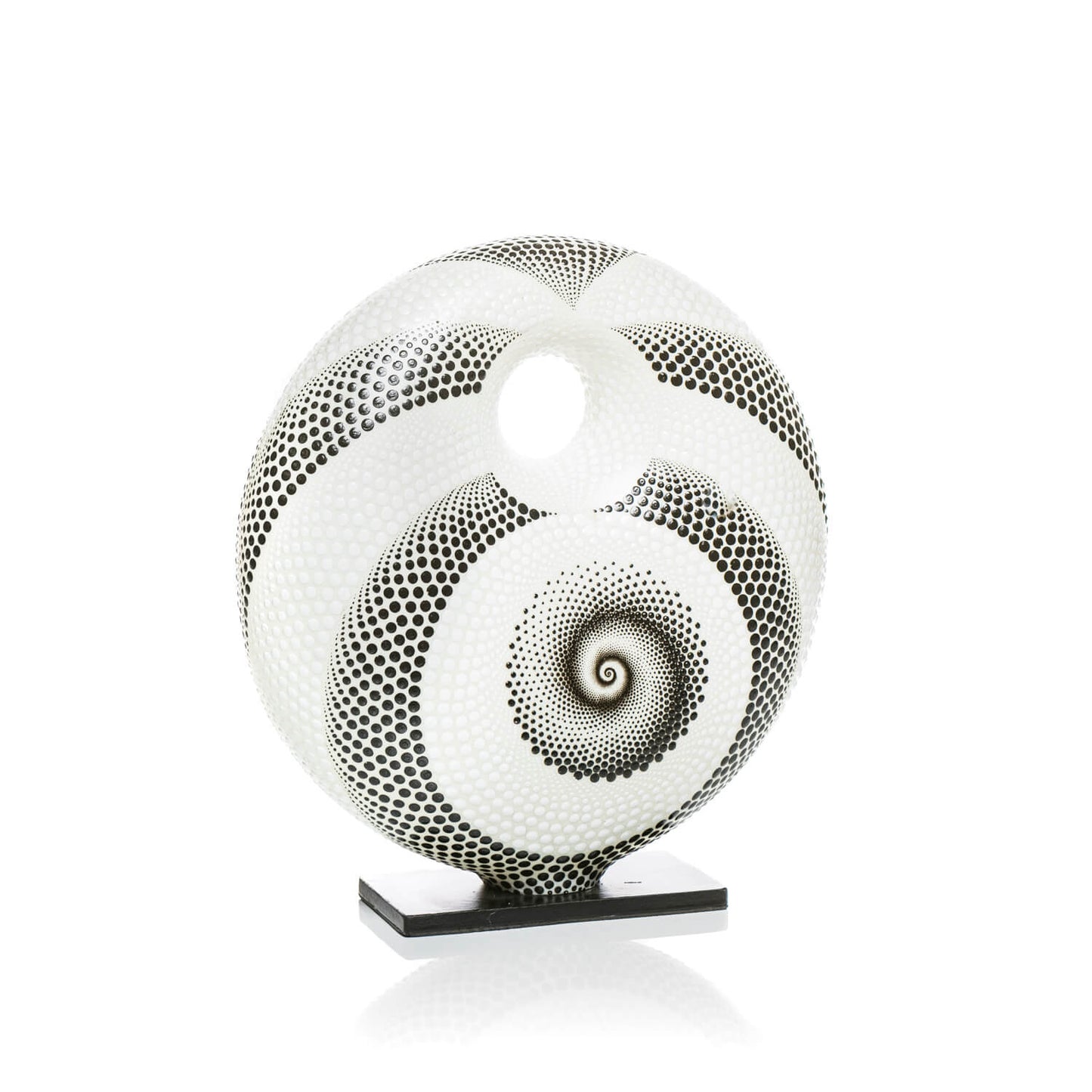 -KRISNA-Lampada astratta tonda Lampade Asmat