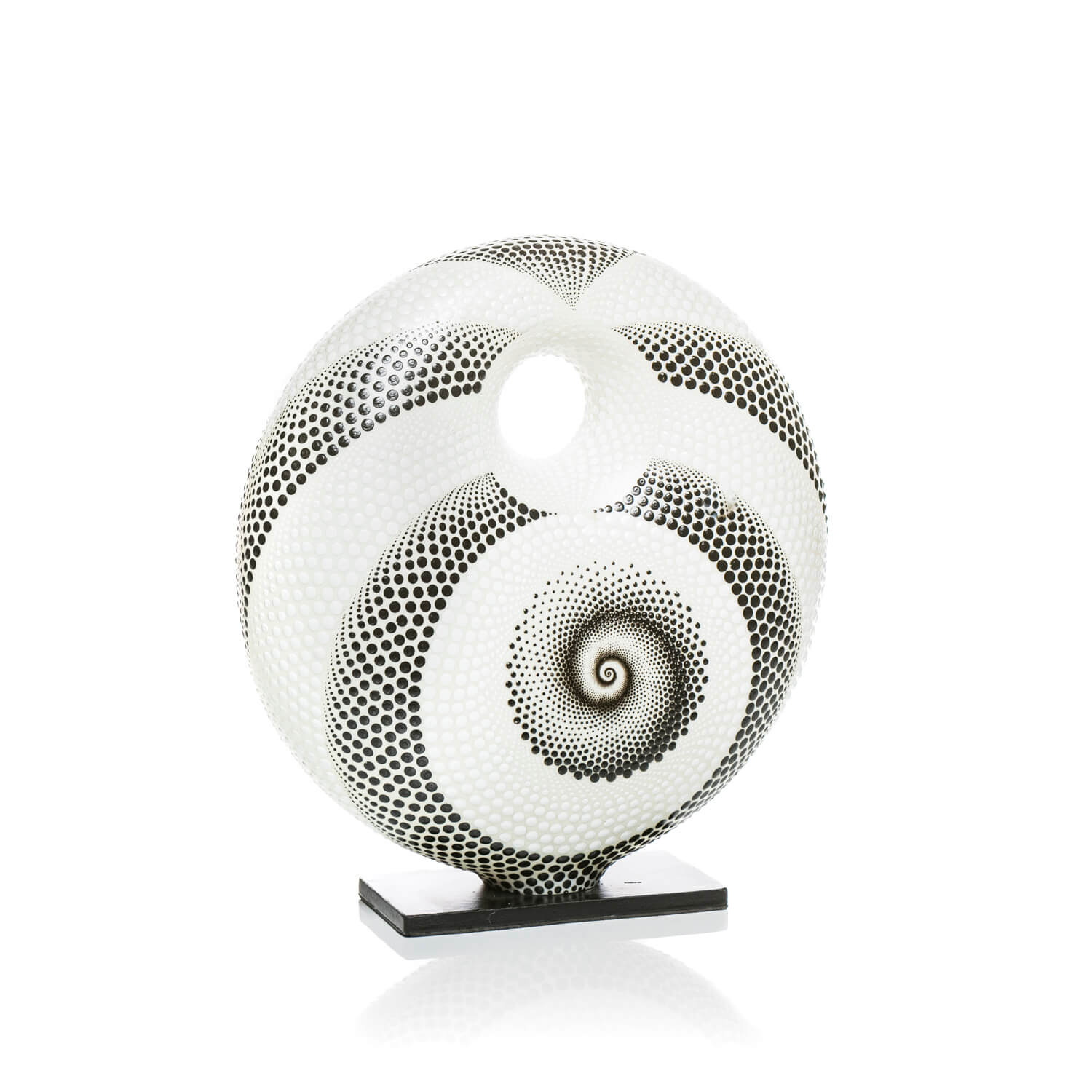 -KRISNA-Lampada astratta tonda Lampade Asmat