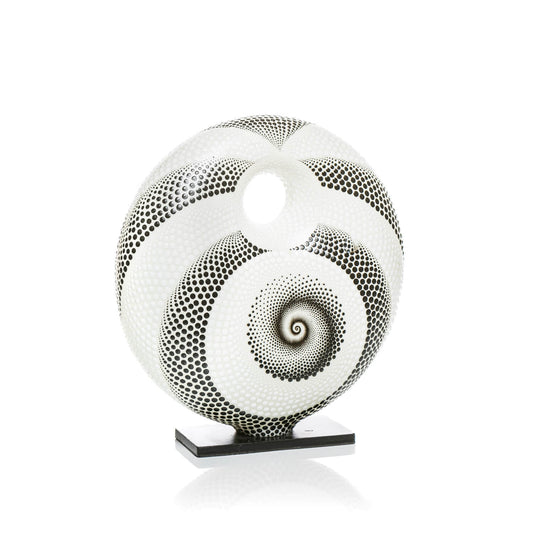 -KRISNA-Lampada astratta tonda Lampade Asmat