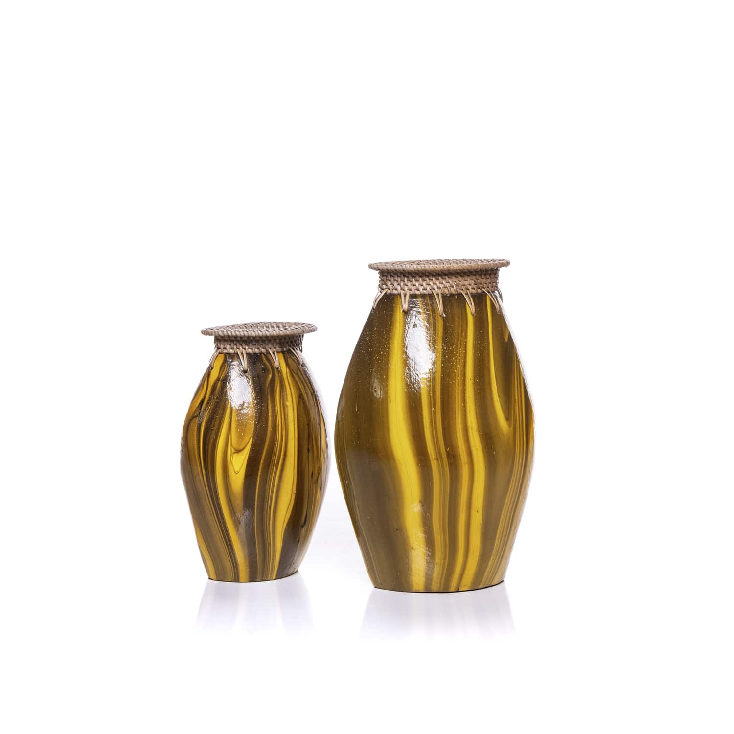 Vasi in terracotta decorata Vasi Asmat