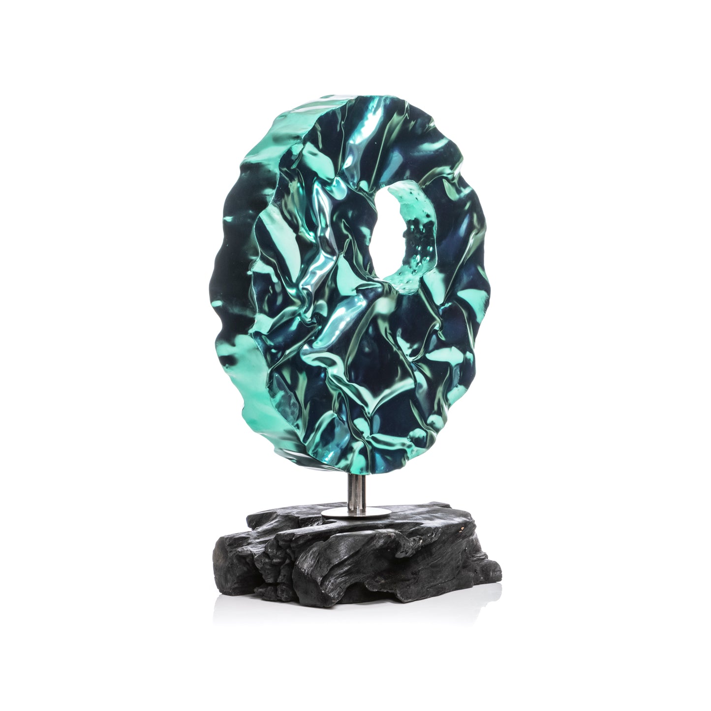 Round Steel Green - Struttura Round Green in acciaio - Asmat Design