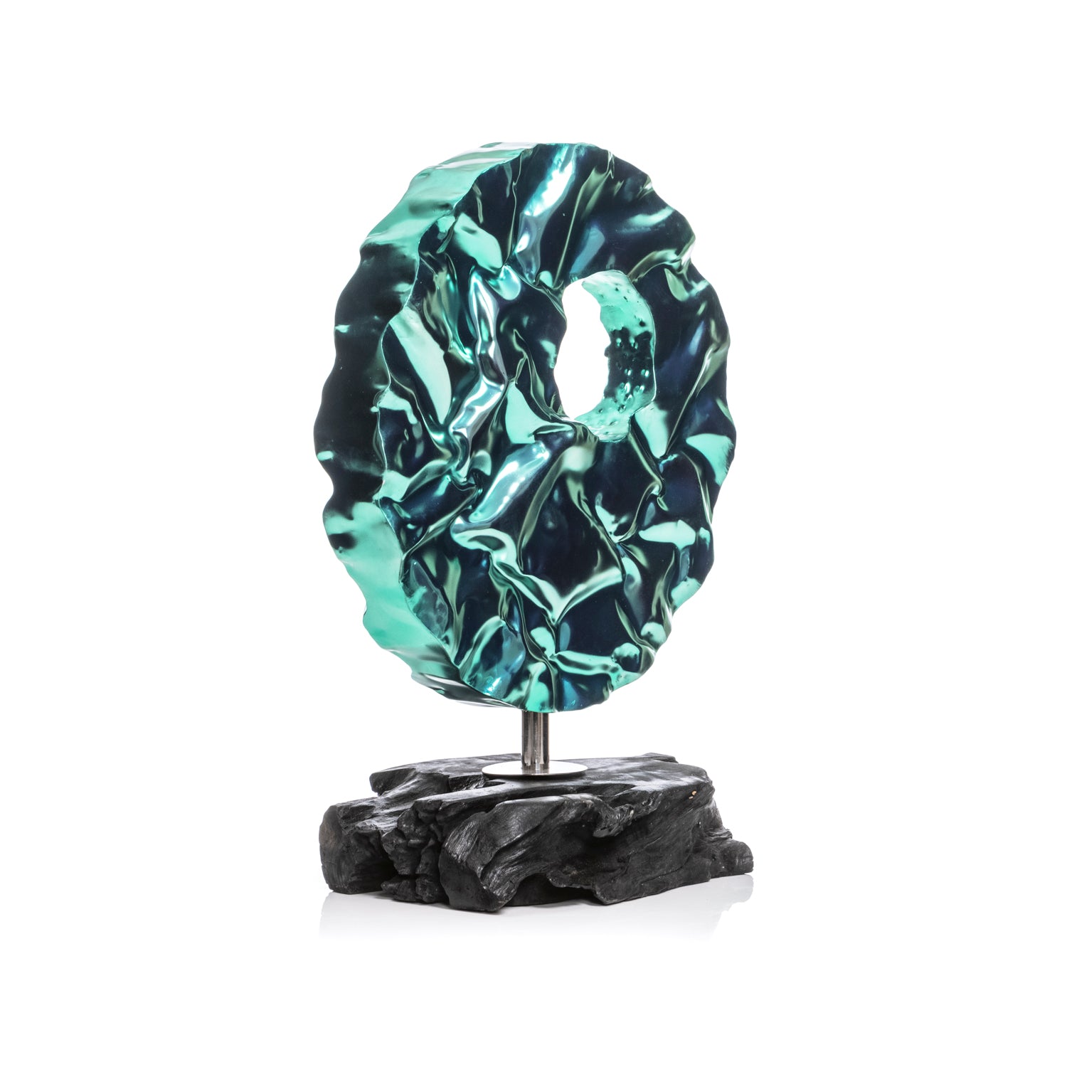 Round Steel Green - Struttura Round Green in acciaio - Asmat Design