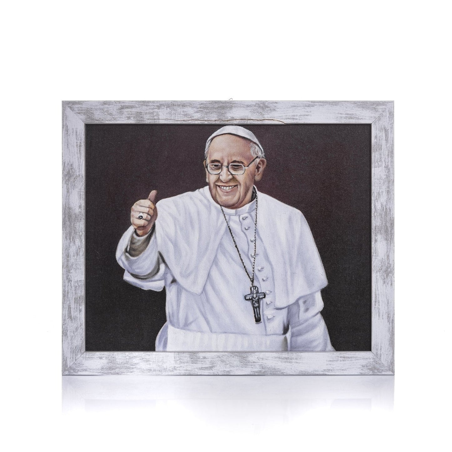 Quadro Papa Francesco Asmat