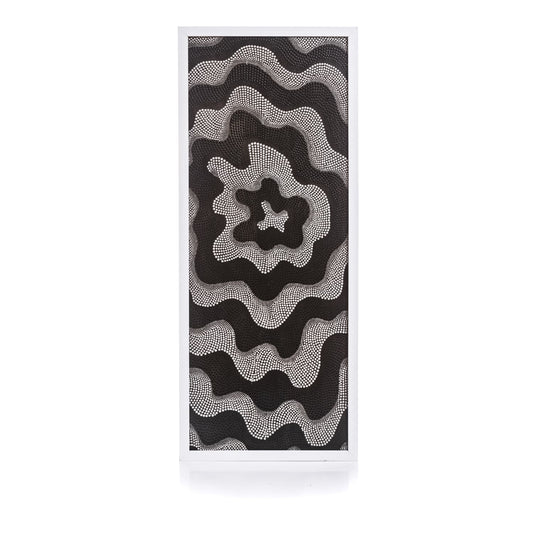 Quadro verticale astratto Asmat